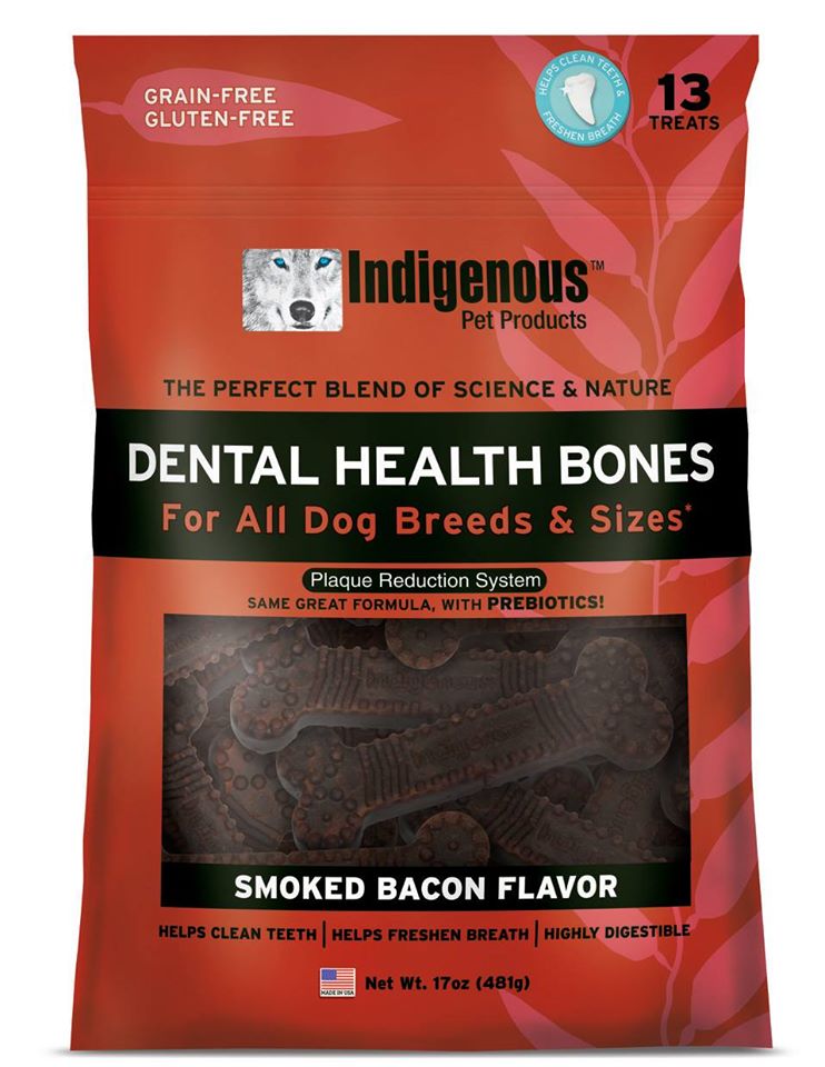 Indigenous Dental Health Bones Smoked Bacon 17oz