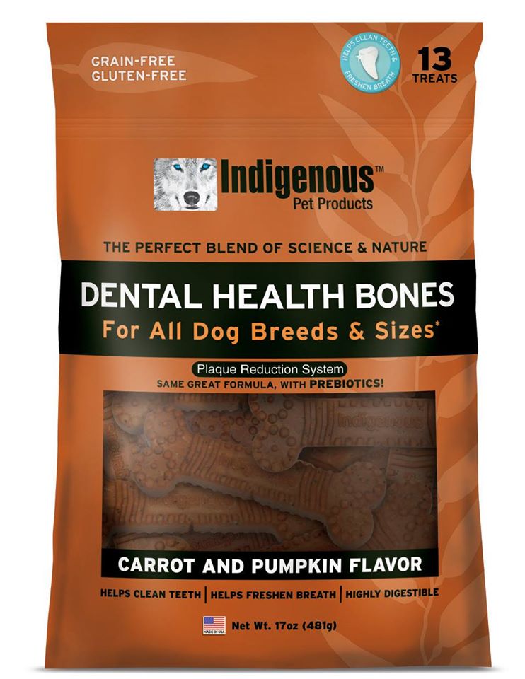 Indigenous Dental Health Bones Carrot & Pumpkin 17oz