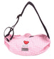 Polka Dot/Heart Sling Bag - Pink