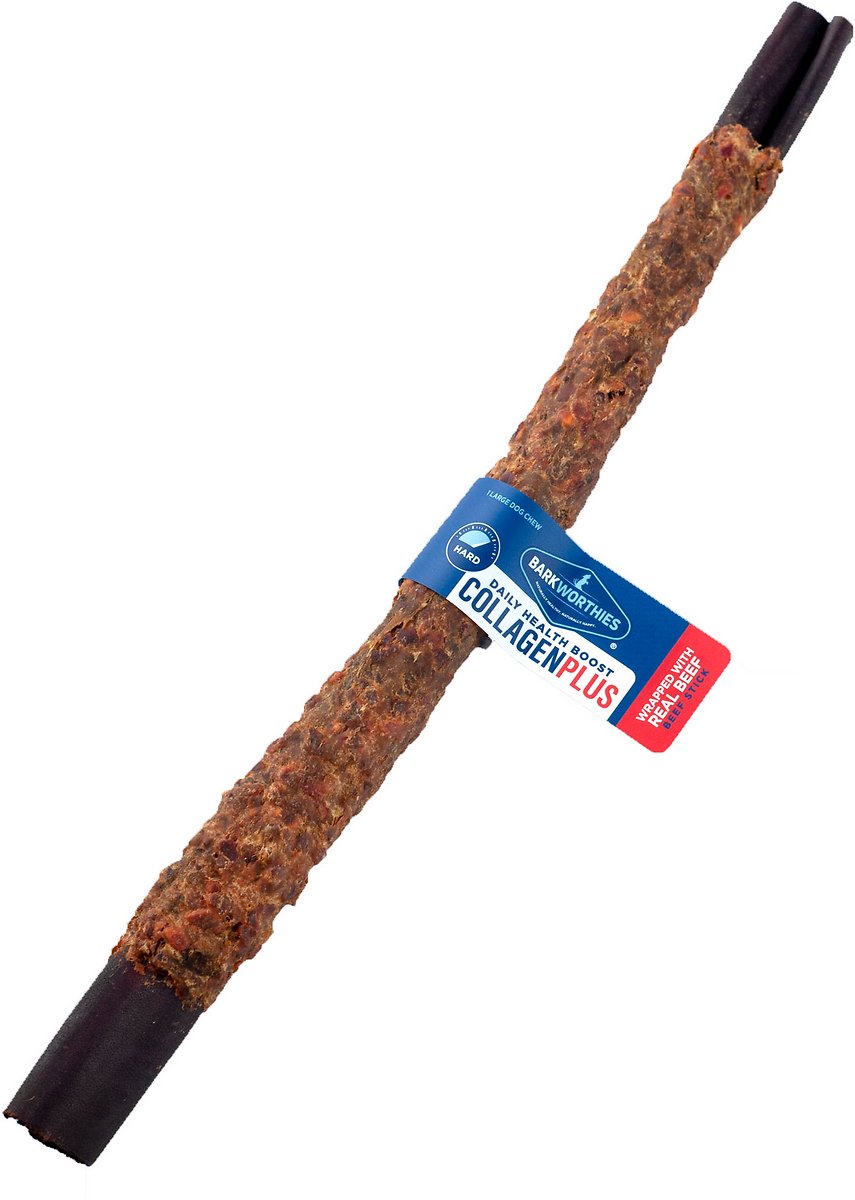 Barkworthies Beef Collagen Wrapped Beef 12inch