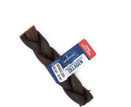 [30% OFF] Barkworthies Collagen 5" Braided Stick