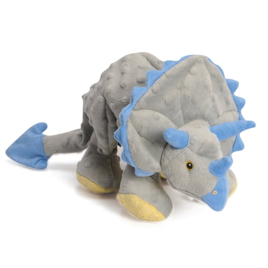 Dinos Chew Guard Frills Triceratops Dog Toy