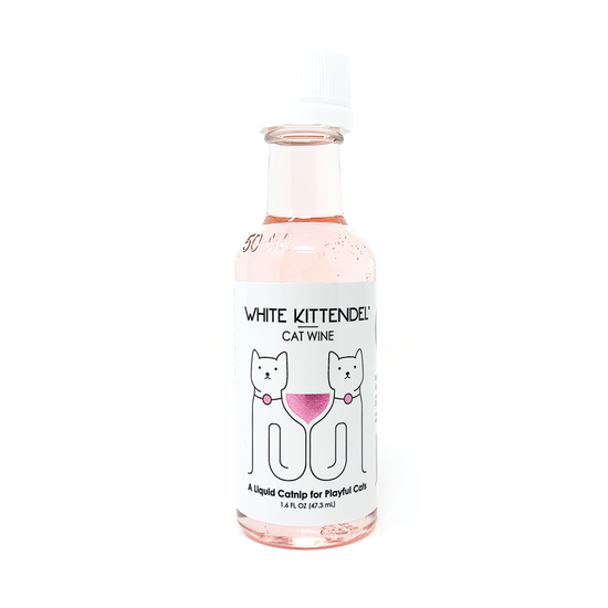 Cat Wine - White Kittendel (Liquid Catnip For Cats)