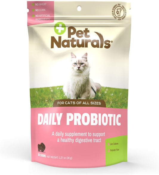 Pet Naturals Daily Probiotic Cat Chews (30ct)