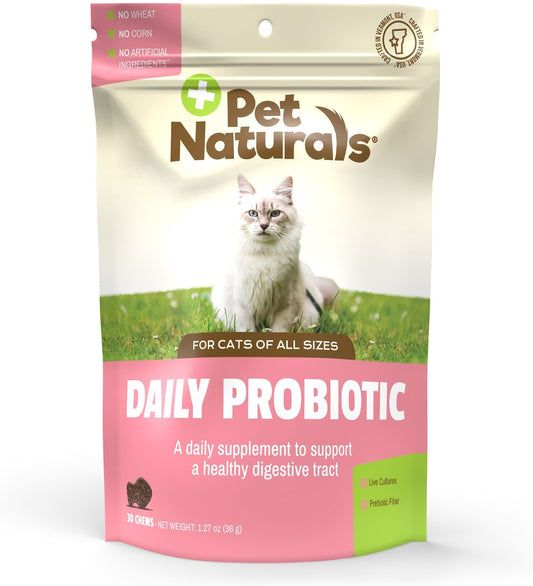Pet Naturals Daily Probiotic Cat Chews (30ct)