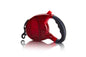 Retractable Leash Red Crocodile