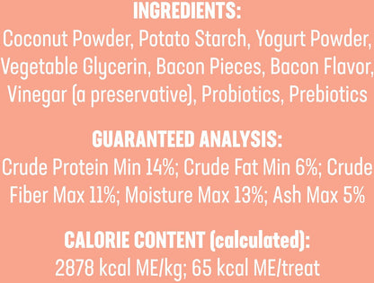 [Treats on sale 20%] Himalayan Pet Supply Yogurt Sticks - Bacon Flavor  4.8oz (5ct)