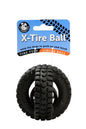 Pet Qwerks Jingle X-Tire Ball Dog Toy