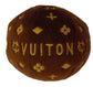 Chewy Vuiton Brown Ball Toy