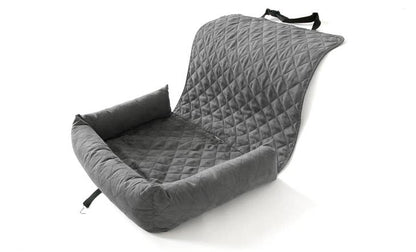 Bolster Car Seat Cover - Gray