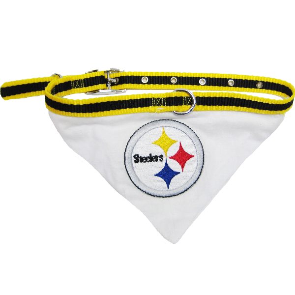 [Clearance 20%] NFL Pittsburgh Steelers Dog Collar Bandana