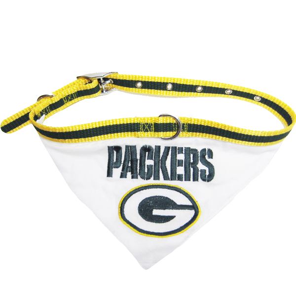 NFL Green Bay Packers Dog Collar Bandana