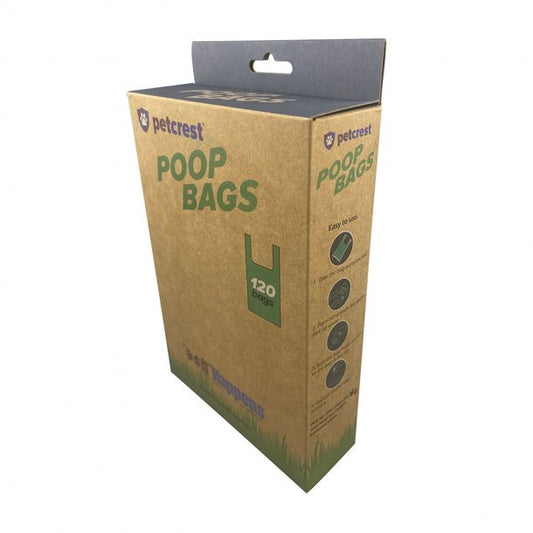 Poop Bag with Handle Eco Refills 120ct