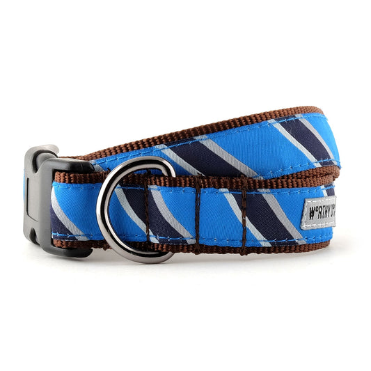 Prep School Blue Dog Collar