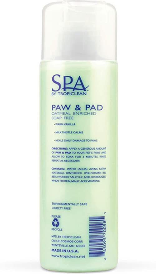 TropiClean Spa Paw & Pad Treatment 8oz