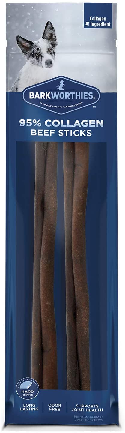 Barkworthies Beef Collagen Stick 12 Inch 2 Pack