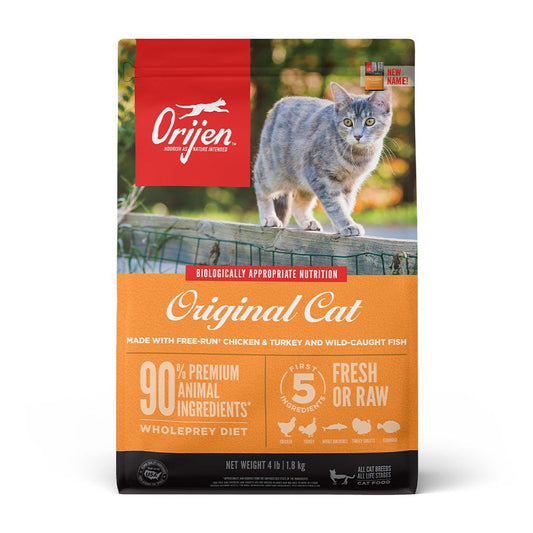 Orijen Dry Cat Food - Original Cat & Kitten 4lbs