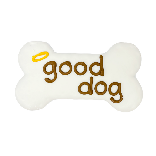 6" Good Dog Bone Cookie