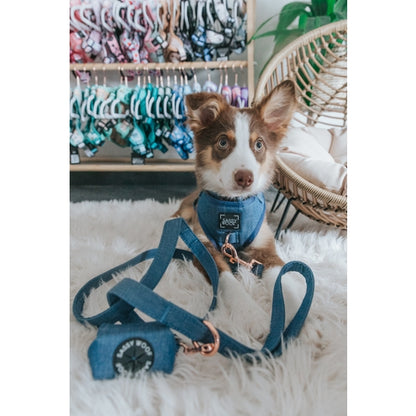 Dog Harness - Denim