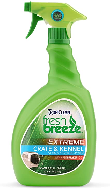 TropiClean Fresh Breeze Extreme Crate and Kennel Spray