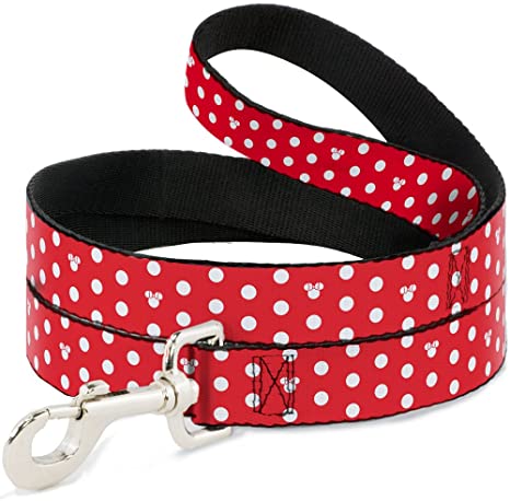 Mini Mouse Polka Dot Dog Leash