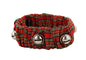 Jingle Bell Plaid Collar  S