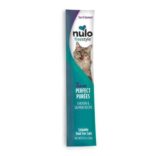 Nulo Freestyle Chicken & Salmon Recipe Cat & Kitten treat, 5oz