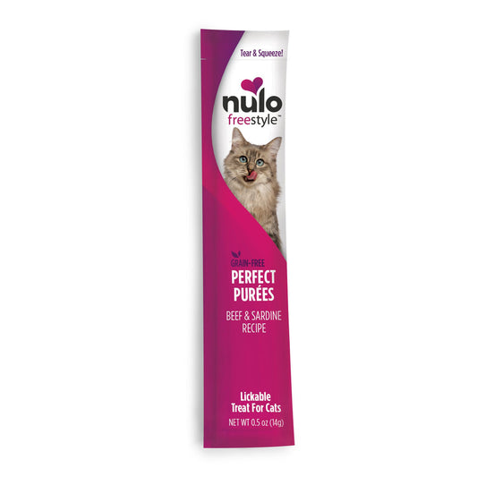 Nulo Freestyle Beef & Sardine Recipe Cat & Kitten treat, 5oz