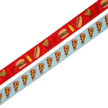 One Hot Pupperoni Dog Fabric Leash