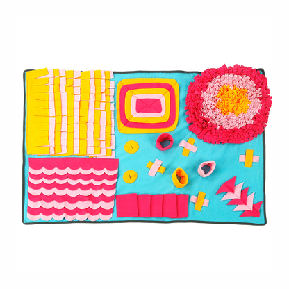 Fun House Snuffle Mat - Pink