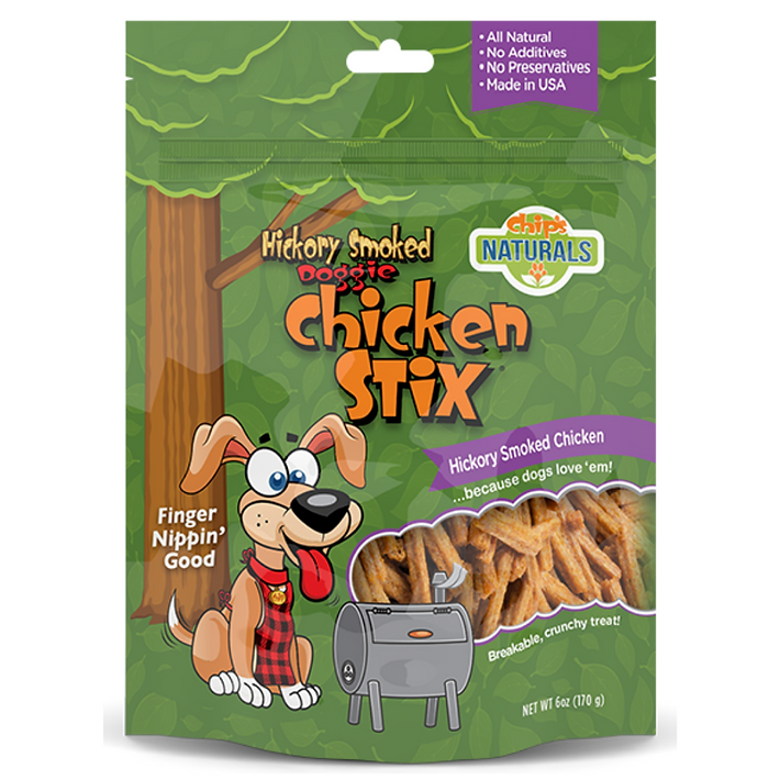 Hickory Smoked Doggie Chicken Stix