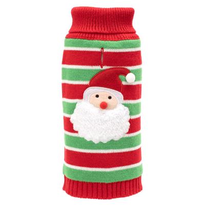 Red/Green Stripe Santa Sweater