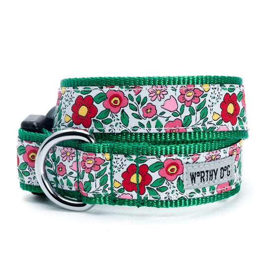 Spring Garden Dog Collar