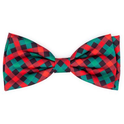 Holiday Check Bow Tie