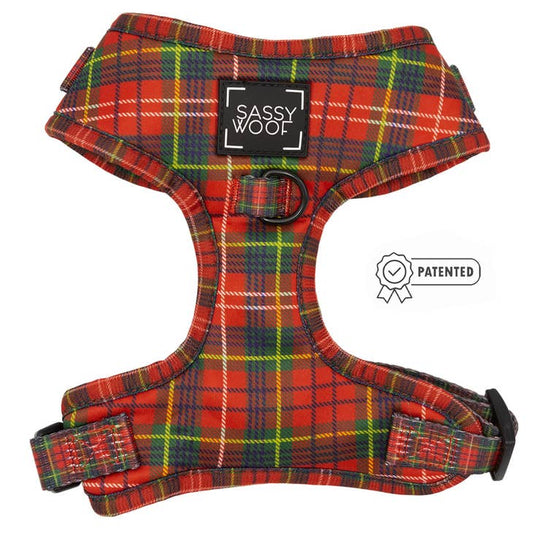Deck The Paws Adjustable Dog Harness