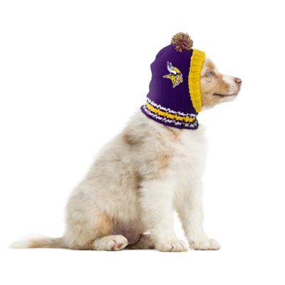NFL Knit Pet Hat - Vikings