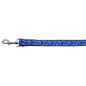 Swirly Blue Dog Leash 4ft