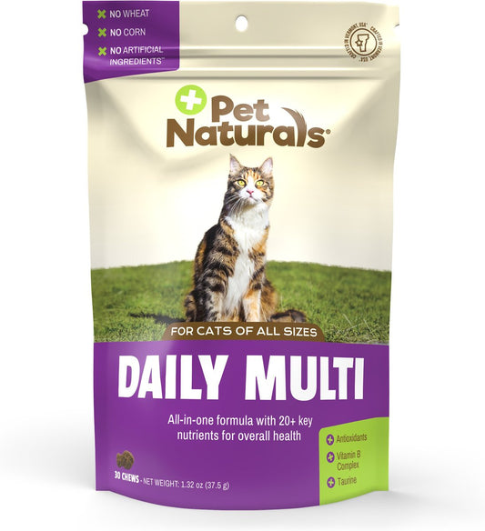 Pet Naturals Daily Multi Cat Chews (30ct)