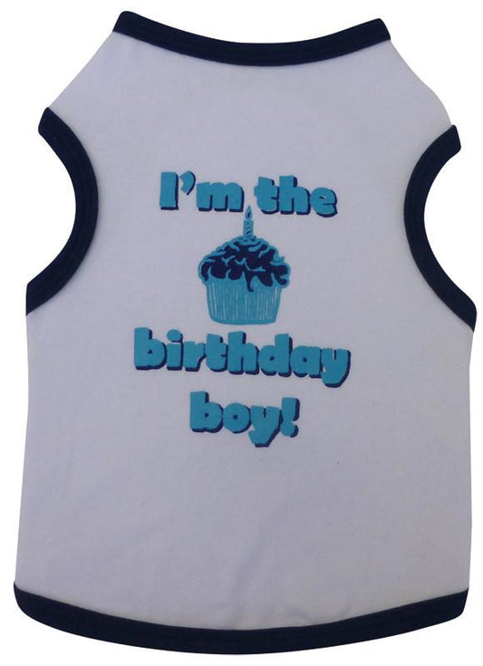 Birthday Boy Tank Blue