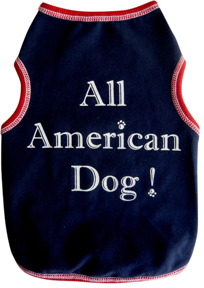 All American Dog Tank Navy