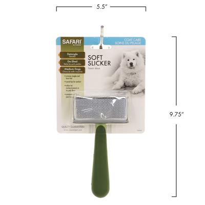 Safari Dog Soft Slicker Brush