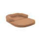Fold Out Round Chaise Dog Bolster - Tan