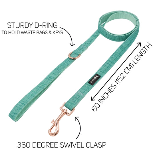 Dog Leash - Wag Your Teal