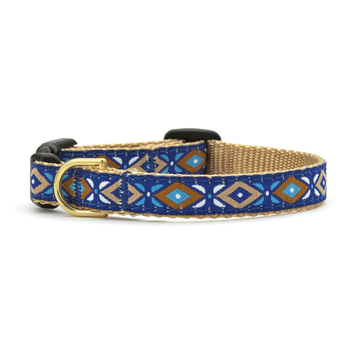 Aztec Blue Cat Collar