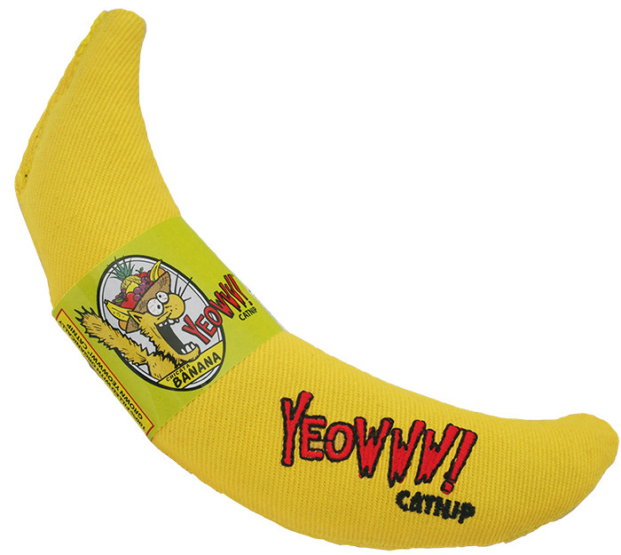 Yeowww! Banana Catnip Cat Toy