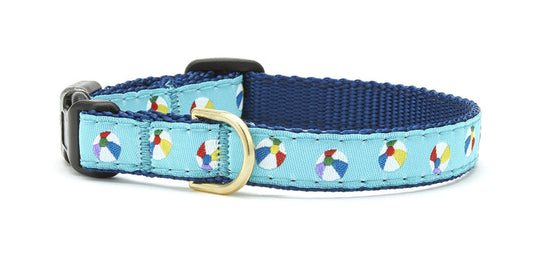 Beach Balls Small Breed Dog Collar