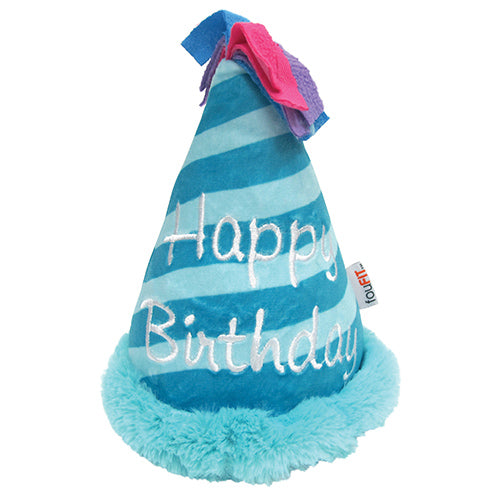 Birthday Hat Crinkle Plush Toys