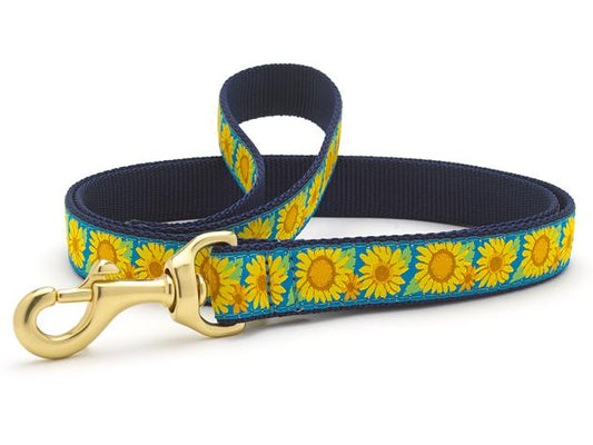 Bright Sunflower Dog Lead