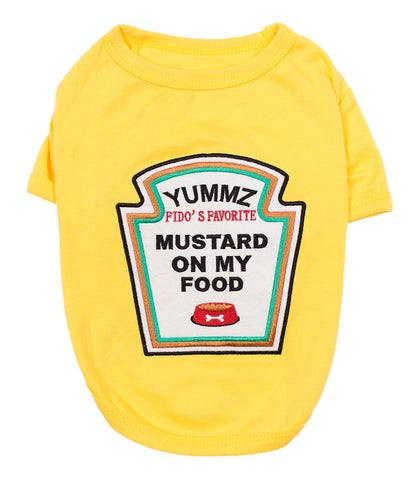 Mustard Licker Pet Shirt