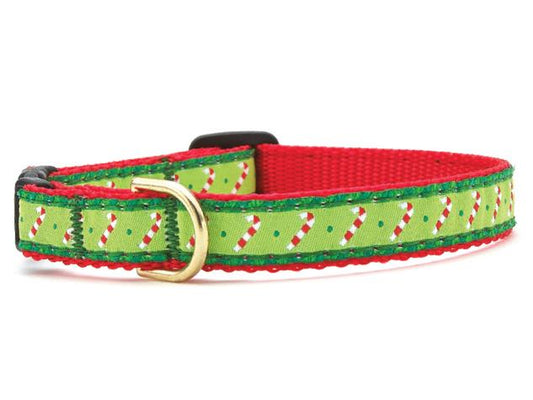 Candy Cane Cat Collar